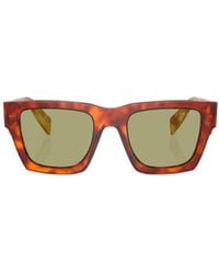 Prada - Eyewear Square Frame Sunglasses - Lyst