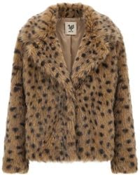 Aniye By - Leopard-Print Faux-Fur Jacket - Lyst