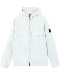 Stone Island - Logo-Patch Pocket Jacket - Lyst
