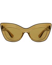 McQueen - Eyewear Cat Eye Frame Sunglasses - Lyst