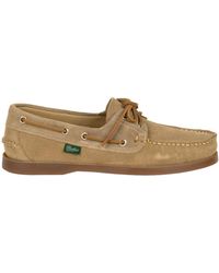 Paraboot - Suede Boat Shoes - Lyst