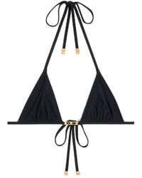 Celine - Triangle Bikini Top - Lyst