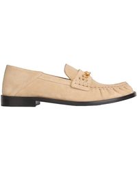 Balmain - Sync Suede Leather Loafers - Lyst