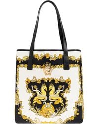 Versace - Coral Theatre Open Top Tote Bag - Lyst