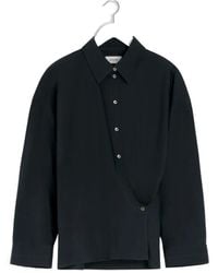 Lemaire - Long Sleeved Twisted Shirt - Lyst