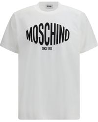 Moschino - Logo Printed T-Shirt - Lyst
