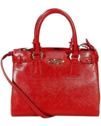 Ferragamo - Logo Details Handbag - Lyst