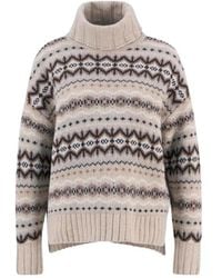 Barbour - Turtleneck Sweater - Lyst