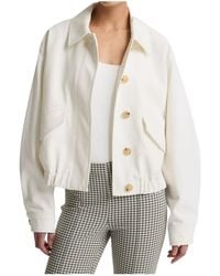 Vince - Cotton Bomber Jacket - Lyst