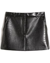 Sportmax - Gleba Embossed Mini Skirt - Lyst