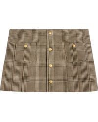 Celine Pleated Bandeau Mini Skirt in Red | Lyst Celine Pleated Bandeau Mini Skirt in Red | Lyst