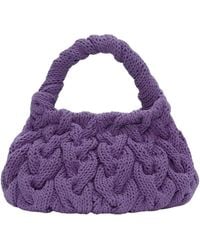 JW Anderson - Jw Anderson Cable Knit Tote Bag - Lyst