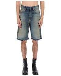 sunflower - Distressed Denim Shorts - Lyst