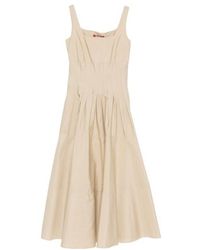 Max Mara - Studio Feltre Structured Bodice Midi Dress - Lyst