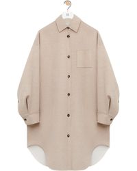 Loewe - Anagram Buttoned Patch-Pocket Overshirt - Lyst