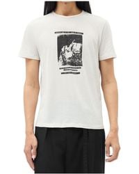 Ann Demeulemeester - Baptist Graphic-Print T-Shirt - Lyst