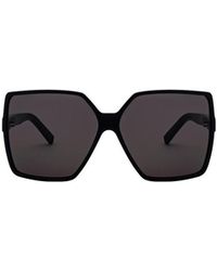 Saint Laurent - Eyewear Betty Square Frame Sunglasses - Lyst