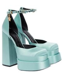 Versace - Medusa Aevitas Platform Heels - Lyst