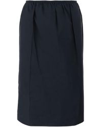 Carven - Elastic-Waist Skirt - Lyst