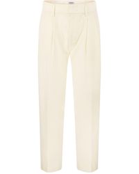 Dondup - Sheryl Loose Flannel Pants - Lyst