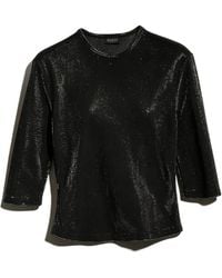 Gucci - Jersey Top With Iridescent Effect - Lyst