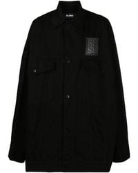 Raf Simons - Logo Long-Sleeved Shirt - Lyst