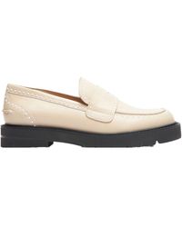 Stuart Weitzman - Parker Lift Mini Pearl Loafer - Lyst