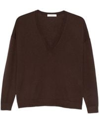 Co. - V-Neck Cashmere Sweater - Lyst