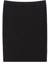 Givenchy - 4G Motif Knitted Skirt - Lyst