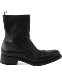 Prada - Logo-Detailed Zipper Boots - Lyst