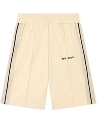Palm Angels - Elasticated-Waistband Track Shorts - Lyst