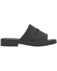 Ferragamo - Logo-Embossed Sandals - Lyst