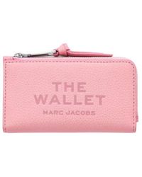 Marc Jacobs - The Leather Slim Wallet - Lyst