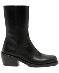 Dries Van Noten - Round-Toe Short Boots - Lyst