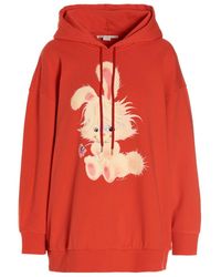 Stella McCartney - Lunar New Year Drawstring Jersey Hoodie - Lyst