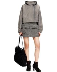 DIESEL - G-Orilla Hooded Windbreaker - Lyst
