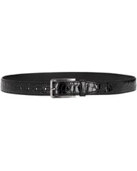 Prada - Square Buckle Belt - Lyst