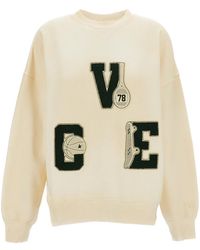 Golden Goose - Vce Patch Crewneck Sweatshirt - Lyst