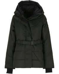 Canada Goose - Mckenna Logo Patch Belted Jacket - Lyst