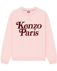 KENZO - Crewneck Sleeved Sweatshirt - Lyst