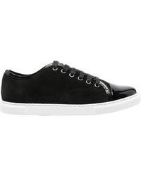 Lanvin - Lace-Up Sneakers - Lyst