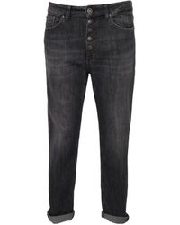 Dondup - Koons Button Detailed Jeans - Lyst