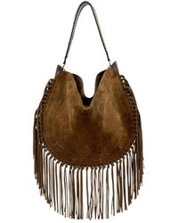 Isabel Marant - Oskan Fringed Edge Shoulder Bag - Lyst