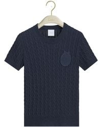 Dior - Médaillon Short-Sleeved Sweater - Lyst