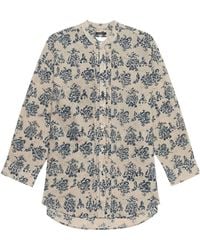 R13 - Pleated Front Shirt - Lyst