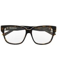 Balenciaga - Eyewear Bb0104O Rectangular Glasses And Frames - Lyst