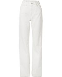 Nili Lotan - Mitchell High Waist Denim Trousers - Lyst
