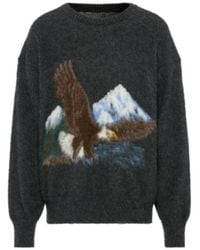 Maison Margiela - Intarsia Landscape Sweater - Lyst