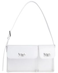 BY FAR - Billy Patent-Finish Shoulder Bag - Lyst
