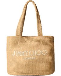 Jimmy Choo - Simple Straw Bag - Lyst